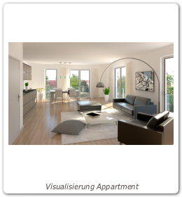 Visualisierung Appartment